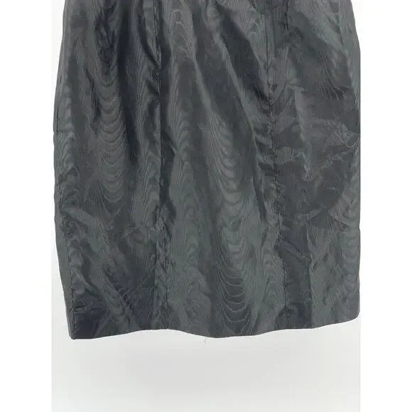 UNBRANDED Women's Black-White Pleated Shoulder Dress SZ S - Picture 10 of 11